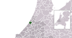 Location of Katwijk