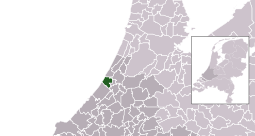 Kaart van Valkenburg in Katwijk, Zuid-Holland