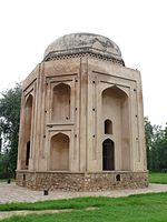 A tomb Maqbara-E-Paik (messenger's mausoleum) in the vicinity of Shalimar Bagh.