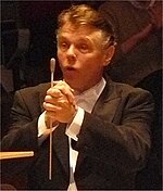 Dirigent Mariss Jansons was awarded in the classical musikk/contemporary music, as a conductor for Oslo Philharmonic in 1981. Mariss jansons.jpg