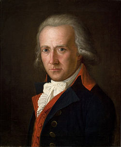Friedrich von Matthisson, pentraĵo de Christian Ferdinand Hartmann, 1794, literatura muzeo je Halberstadt