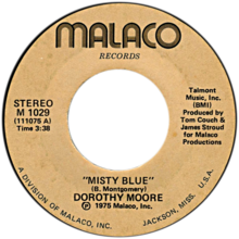 Мисти Блю, Дороти Мур, США, виниловый сингл.png