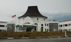 Kantor Bupati Nias di Gido