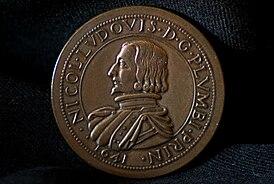 Монета с лицом Никколо I Людовизи