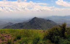 View from the summit of North Franklin Mountain