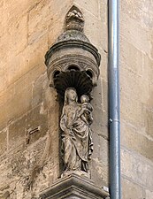 Vierge à l'Enfant à l'angle de la rue Barreme.