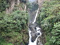 A Pailón del Diablo vízesés, Baños