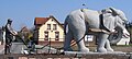 Monument a l'elefant llaurador a Alsenborn