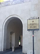 Porta Elisa, salida de la Vía Francígena en Lucca.