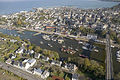 Vista aérea del Port Rhu, en Douarnenez.