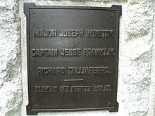 Plaque to Joseph Winston Jesse Franklin Richard Talliaferro Guilford Courthouse National Military Park.JPG