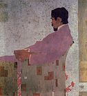 Potret Anton Peschka karya Egon Schiele (1909)