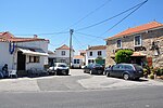 The main square (Largo Principal) of Azóia