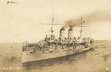 Marco Polo, the Royal Italian Navy's first armored cruiser PostcardMarco Polo.jpg