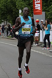 Der Olympiasiebte Moses Mosop