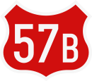 Drum național 57B