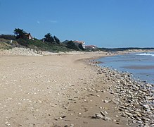 Vue des plages.