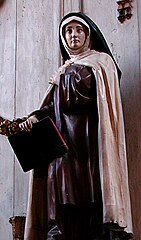 Statue in der Kathedrale Sainte-Marie d'Auch in Frankreich