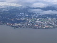 Santa Rosa City from air