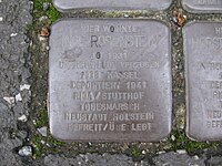 der Stolperstein für Inge Rosenstein