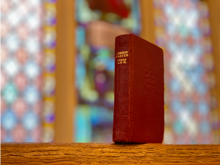 The 1662 Book of Common Prayer, the most widely used Anglican liturgy The Book of Common Prayer 1662.png