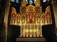 The Triptych in St Stephen’s Church Bournemouth.