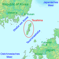 (eiland Tsushima)