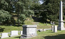 Генерал профсоюзов Уильям Когсуэлл Gravesite - Harmony Grove Cemetery Салем (Массачусетс), октябрь 2011 г. (6250913036) .jpg