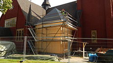 Sommaren/hösten 2013 byggdes Ljusnarsbergs Kyrka ut åt väster, för att bl.a. rymma en handikappanpassad toalett.