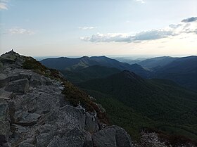 Puy de l'Usclade et l'Élancèze depuis le puy Griou.