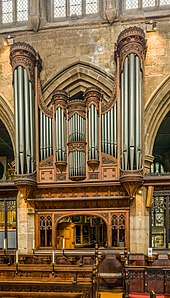 The choir organ Wakefield Cathedral Choir Organ, West Yorkshire, UK - Diliff.jpg