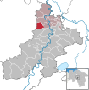 Lage der Gemeinde Warpe im Landkreis Nienburg/Weser