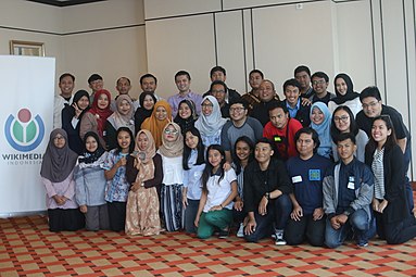 A train-the-trainers program by Wikimedia Indonesia