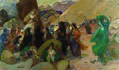 The Exodus from Egypt, 1978–80, oil on canvas, 158*270