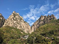 Taihang Mountains in Pingshun, Shanxi