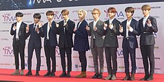 Stray Kids at The Fact Music Awards in 2019