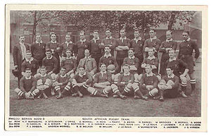 1906 'Springboks' rugby team. (south african r...