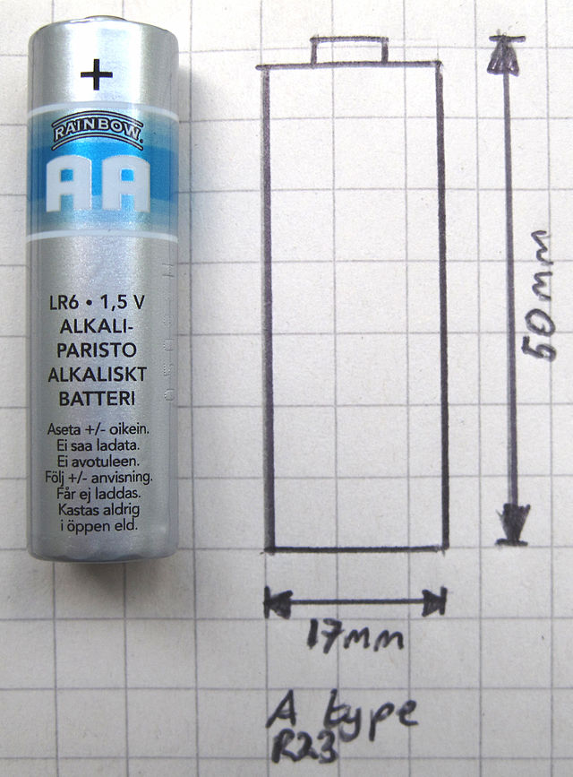 47 Series Battery Dimensions