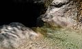 Aufschluss des Untersberger Marmor in der Almbachklamm
