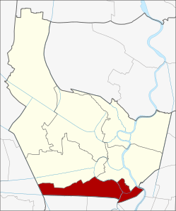 Bang Kruai-distriktets placering i provinsen