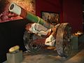 Restored British 8 inch howitzer in WWI pattern