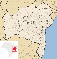 Aratuípe – Mappa