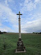 Calvaire sculpté.