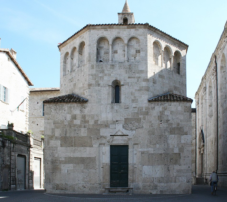 Main entrance of the Baptistery