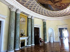 Oval Room sa Marmorpalais, Potsdam (1789)