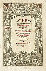 Cranmers Book of Common Prayer von 1549