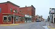 Streetscape on west side of 5th street, north of Scott, 2009.