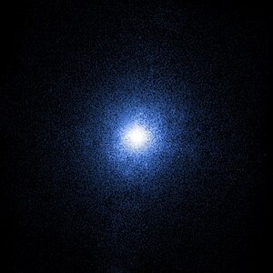 X線観測衛星「チャンドラ」によるはくちょう座X-1の撮像。