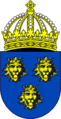 Gif coat of the Kingdom of Dalmatia with crown