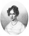 Rahel Varnhagen von Ense (1771–1833), Stahlstich von Moritz Daffinger (1790–1849), entstanden 1817[4]